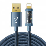 Cablu USB Joyroom - Lightning Pentru Incarcare / Transmitere Date 2,4A 20W 2m Albastru (S-UL012A20) S-UL012A20-BLUE