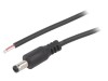 Cablu Alimentare DC 5,5/2,5 Negru 1,5m