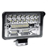 Cumpara ieftin Proiector LED pentru Off-Road, ATV, SSV, putere 108W, culoare 6500K, tensiune 9-36V, dimensiuni 150 x 95 x 60 mm, Amio