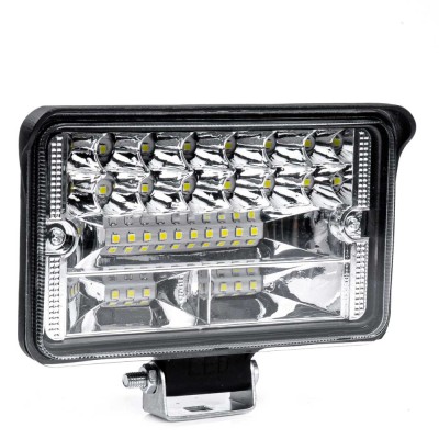 Proiector LED pentru Off-Road, ATV, SSV, putere 108W, culoare 6500K, tensiune 9-36V, dimensiuni 150 x 95 x 60 mm foto