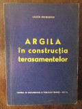 ARGILA IN CONSTRUCTIA TERASAMENTELOR-LAZAR NICOLESCU