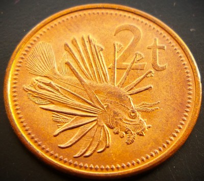 Moneda exotica 2 TOEA - PAPUA NOUA GUINEE, anul 1995 * cod 1484 = UNC foto