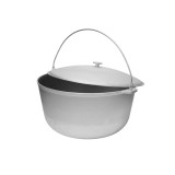 Ceaun din aluminiu alimentar cu capac, capacitate 40 litri ELEFANT Innovative ReliableTools
