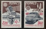 BC127, Monaco 1988, seri transporturi si telecomunicatii, europa cept