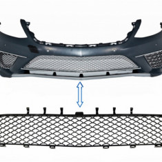 Grila Central Inferioara compatibil cu Mercedes S-Class W222 (2013-2017) S63 Design Negru Lucios FBGMBW222S65PB