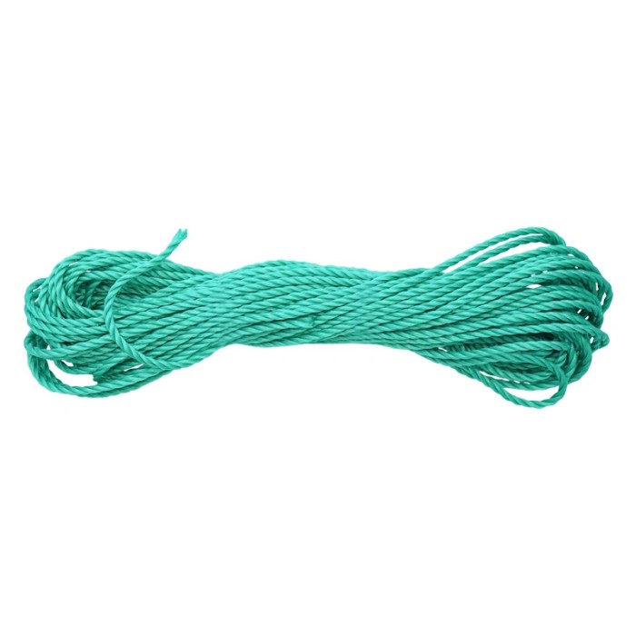 Sfoara pentru prelata PP 6mm x25m fir rasucit polipropilen