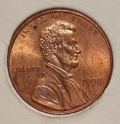 1 cent USA - SUA - 1998 foto