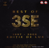 CD + DVD Pop: 3rei Sud Est - The Best of 3SE ( Editie de lux , stare f.buna )