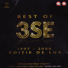 CD + DVD Pop: 3rei Sud Est - The Best of 3SE ( Editie de lux , stare f.buna )