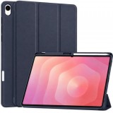 Cumpara ieftin Husa pentru Samsung Galaxy Tab S12 Plus, Techsuit, Flex Trifold, Albastra Inchis