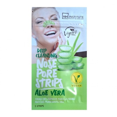 Set 5 benzi pentru indepartarea punctelor negre cu aloe vera IDC Institute 3724 foto