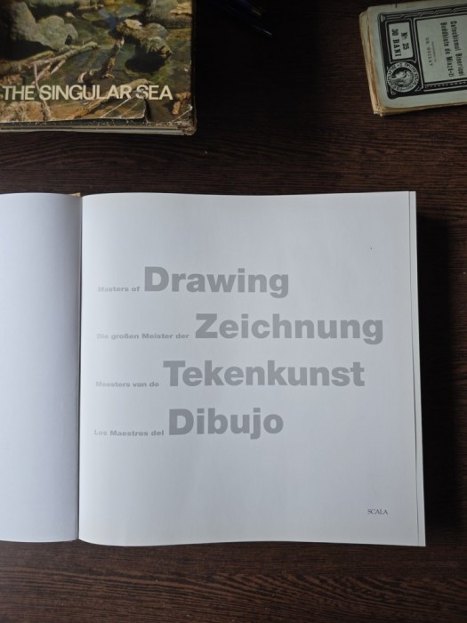 Masters of Drawing - Maestrii desenului - carte in engleza/germana/olandeza/spaniola