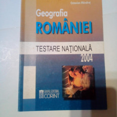 GEOGRAFIA ROMANIEI - TESTARE NATIONALA 2004 ~ OCTAVIAN MANDRUT