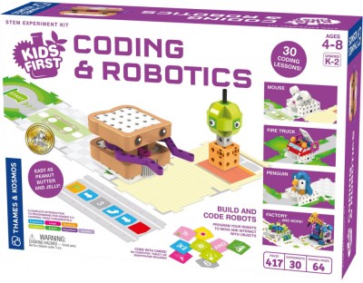 Kit STEM Primii pasi Principii de codare si roboti, Thames &amp;amp; Kosmos foto