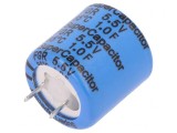 Supercondensator THT 1F 5.5V 5.08mm