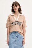 FROM FUTURE pulover de cașmir culoarea bej, light, WPP02646
