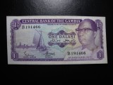 GAMBIA 1 DALASI 1971/87 SIGN .2 RARA