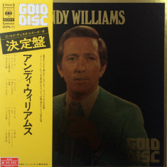 Vinil LP "Japan Press" Andy Williams – Andy Williams (VG+)