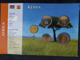 Seria completata monede - Kenya 1997-2005 , 5 monede, Africa