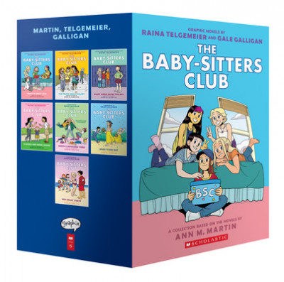 The Baby-Sitters Club Graphic Novels #1-7: A Graphix Collection: Full-Color Edition foto