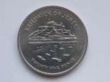25 PENCE 1977 JERSEY-COMEMORATIVA-UNC, Europa