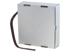 Manșon termocontractabil 4:1 8mm negru fără adeziv
