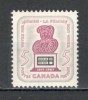 Canada.1967 50 ani votul femeilor GC.27, Nestampilat