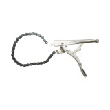 Cleste autoblocant cu lant multifunctional Crownman, otel carbon, HRC 50-52, lungime cleste 250 mm, lungime lant 485 mm