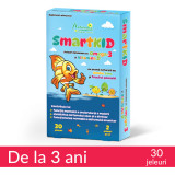 Smartkid cu Omega-3 si vitamina D, 30 jeleuri, Naturalis