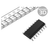 Registru De Deplasare 4bit 2-Ch CMOS SMD SOIC16