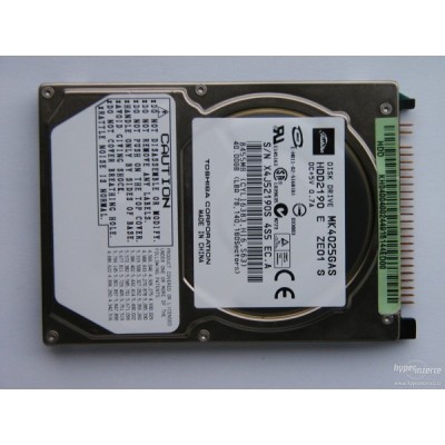 Hard Disk Laptop 2.5 IDE Toshiba 40 gb MK4025GAS foto