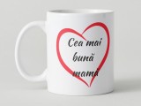 Cana alba ceramica personalizata &quot;Ceai mai buna mama&quot;, INOVATIX&reg;. 330ml, Oem