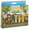 Set creativ DIY, Figurine din lemn, Peg Dolls, Jungla