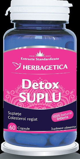 DETOX SUPLU 60cps HERBAGETICA