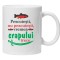 Cana alba personalizata pentru pescari, INOVATIX&reg;. 330ml