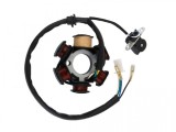 Stator Magnetou GY6 125cc 150cc, 6 Bobine, 5 Fire, Revo - Scuter Chinezesc, ATV