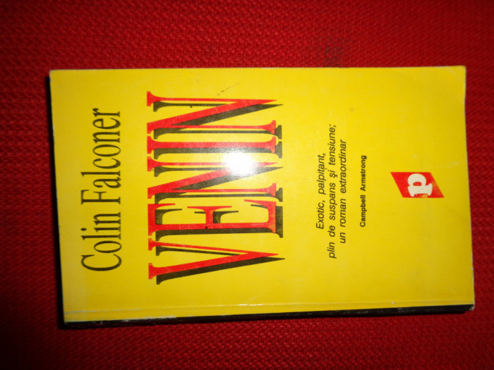 venin - colin falconer 413pagini