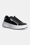 Karl Lagerfeld sneakers din piele KRONOS culoarea negru, KL64020
