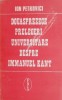 Douasprezece prelegeri universitare despre Immanuel Kant - Ion Petrovici (Filosofie)