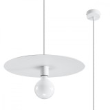 Lampă suspendată FLAVIO alb, Sollux Lighting
