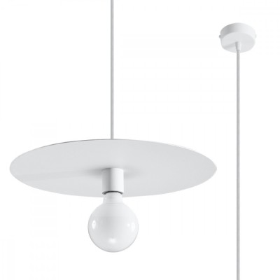 Lampă suspendată FLAVIO alb, Sollux Lighting foto