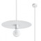 Lampă suspendată FLAVIO alb, Sollux Lighting