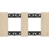 Rama ornament 2P metal Living Now auriu KA4802M2ZW, Bticino