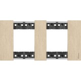 Rama ornament 2P metal Living Now auriu KA4802M2ZW, Bticino