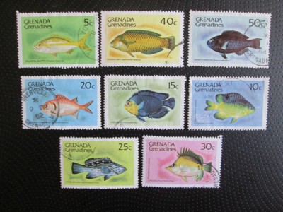 GRENADA LOT STAMPILAT=39 foto