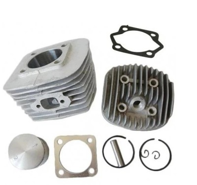 Kit cilindru si chiuloasa bicicleta cu motor 80cc foto