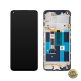 Display cu Touchscreen Realme 7 cu Rama Albastru (Mist Blue) Service Pack 4906871