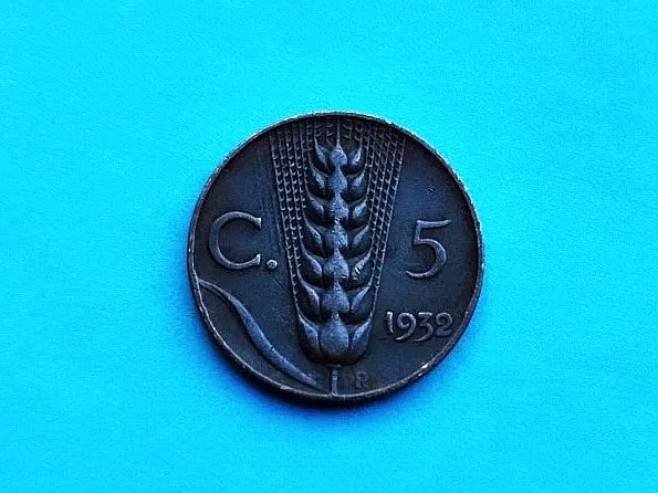 5 Centesimi 1932 Italia-