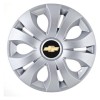 Set 4 Capace Roti Autohelix MSA&reg; potrivite jantelor de 14 inch, Compatibil Cu Chevrolet, model Top Gray
