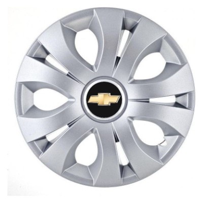 Set 4 Capace Roti Autohelix MSA&amp;reg; potrivite jantelor de 14 inch, Compatibil Cu Chevrolet, model Top Gray foto